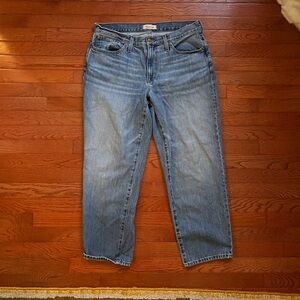 Madewell Slouchy Boy Jean - Medium Wash